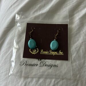 Premier Designs Turquoise Earrings